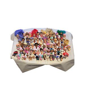 MGA LOL Surprise Dolls Mixed Lot Mini Dolls & Accessories Pre-Owned